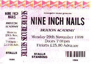 <a href='concert.php?concertid=390'>1999-11-29 - Brixton Academy - London</a>